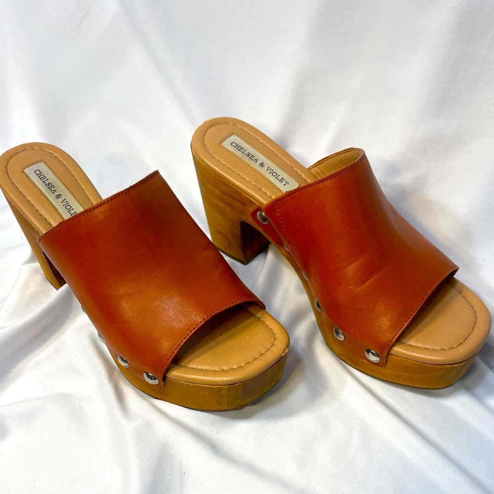 Women’s shoes platform mules